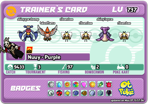 Nuuy - Purple Card otPokemon.com