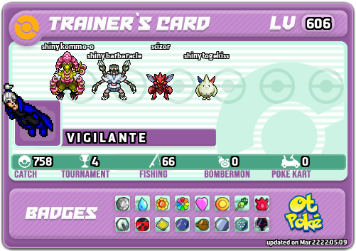 V I G I L A N T E Card otPokemon.com