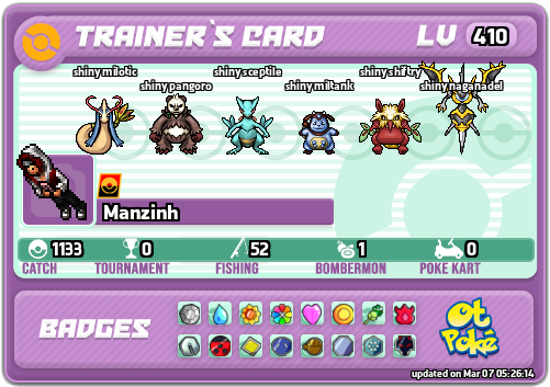 Manzinh Card otPokemon.com