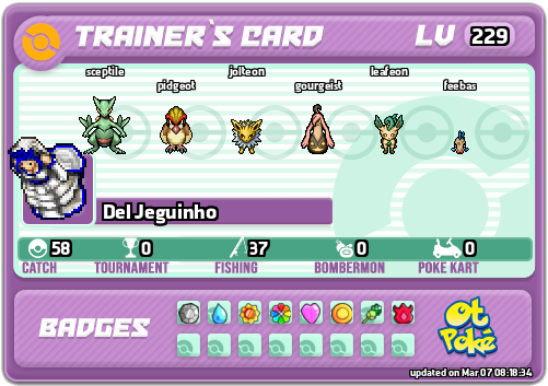 Del Jeguinho Card otPokemon.com