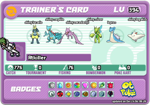 Rtkiller Card otPokemon.com