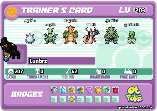 Lunbrz Card otPokemon.com