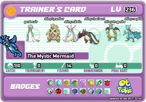 The Mystic Mermaid Card otPokemon.com