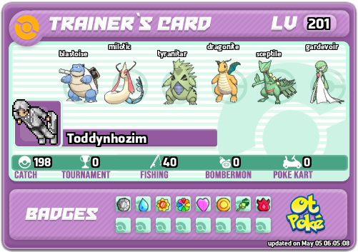 Toddynhozim Card otPokemon.com