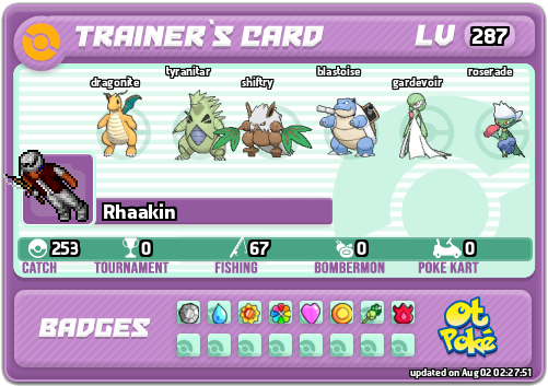 Rhaakin Card otPokemon.com