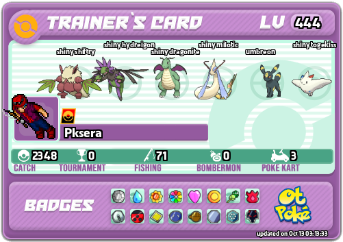 Pksera Card otPokemon.com