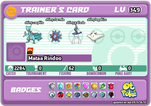 Mataa Rindoo Card otPokemon.com