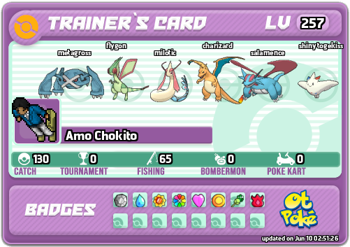 Amo Chokito Card otPokemon.com