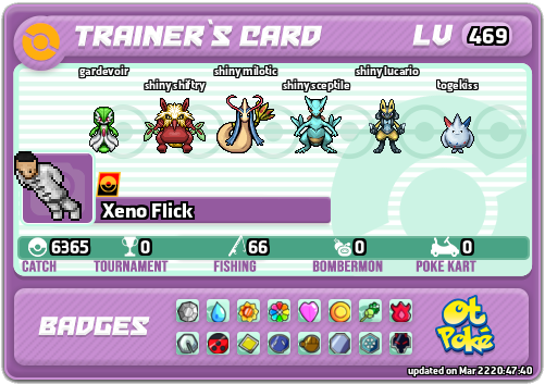 Xeno Flick Card otPokemon.com