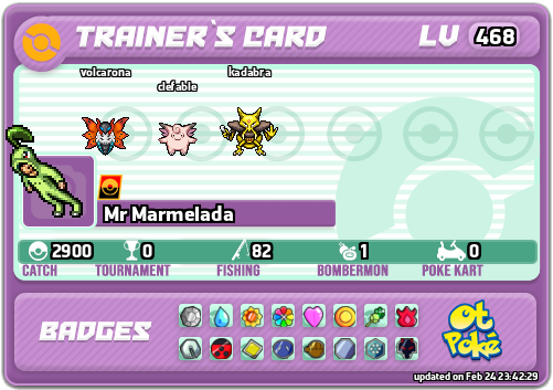 Mr Marmelada Card otPokemon.com