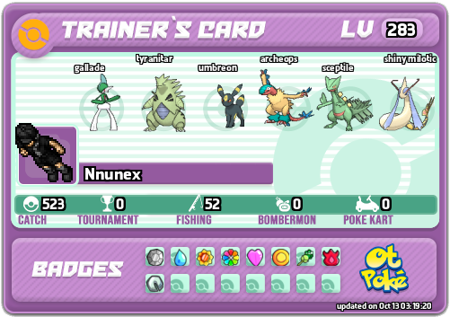 Nnunex Card otPokemon.com