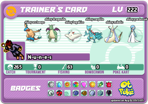 N-u-n-e-s Card otPokemon.com
