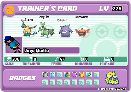 Jogo Muitto Card otPokemon.com