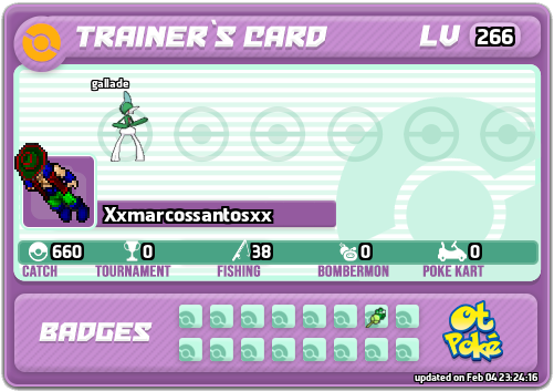 Xxmarcossantosxx Card otPokemon.com
