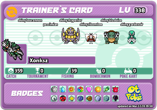 Xonksz Card otPokemon.com