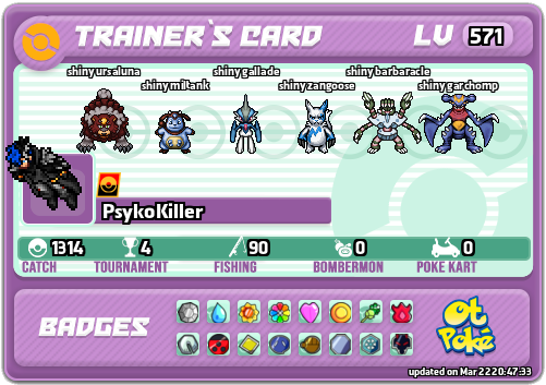 PsykoKiller Card otPokemon.com