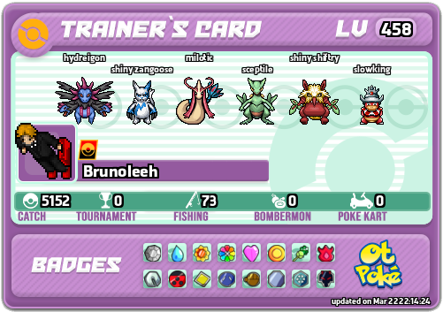 Brunoleeh Card otPokemon.com