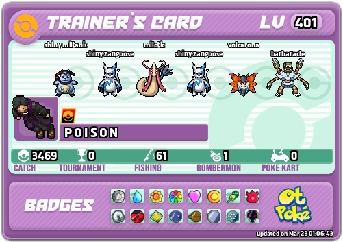 P O I S O N Card otPokemon.com