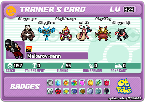 Makarov-sann Card otPokemon.com