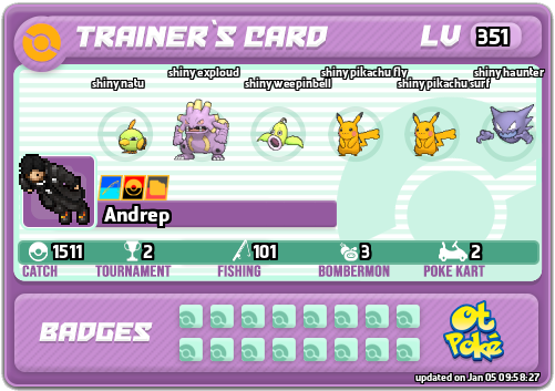 Andrep Card otPokemon.com