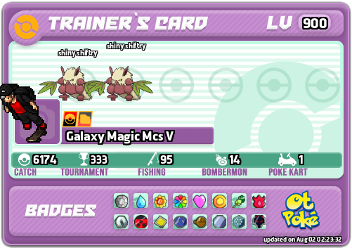 Galaxy Magic Mcs V Card otPokemon.com